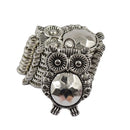 23x35mm Large tibetan Silver Owl Bird Charms Pendants for DIY Jewelry Pack of 10Pcs
