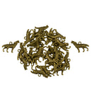 Retro Steampunk 3D Howling Wolf Charms Pendants Jewelry DIY Bronze Pack of 30Pcs