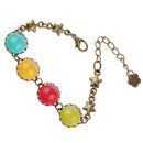 Multi-color Time Gem Bracelet Jewelry Small Cute Bracelet Stars Chain for Women Gifts