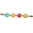 Multi-color Time Gem Bracelet Jewelry Small Cute Bracelet Stars Chain for Women Gifts