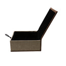 Wooden Pillow Cushion Bearer Rustic Wedding Ring Box Jewelry Holder Brown