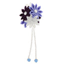 Girls Flower Tassel Hair Clips Barrette Hair Accessories
