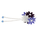 Girls Flower Tassel Hair Clips Barrette Hair Accessories