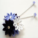 Girls Flower Tassel Hair Clips Barrette Hair Accessories
