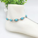 Women Jewelry Beach Bohemian Style Antique Silver Foot Chain Jewelry Anklet