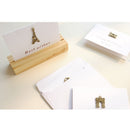 Pack of 10 Mini Metal Tree Invitation Greeting Cards with Envelopes Wedding Favor