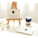 Pack of 10 Mini Metal Tree Invitation Greeting Cards with Envelopes Wedding Favor