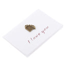Pack of 10 Mini Angel Metal Wedding Birthday Invitation Gift Card with Envelopes