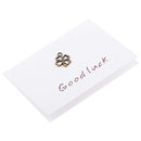 Pack of 10 Mini Good Luck Flower Metal Wedding Invitation Gift Card Inc Envelopes