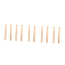 Wooden Dolly Pegs Vintage Clothespin Dolls Kids Handmade Craft Pack of 10