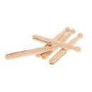 Wooden Dolly Pegs Vintage Clothespin Dolls Kids Handmade Craft Pack of 10