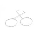 Fashion Exaggerated Geometric Circle Dangle Earrings for Women Drop Earrings for Women Silver