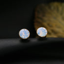 Fashion Design Women Lady Rhinestone Crystal Fan Ear Studs Earrings