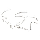 Best Friends Forever Heart Pendant Chain Friendship Necklace Friend Necklace