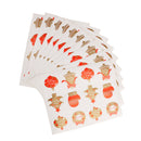 120pcs Seals Merry Christmas Badge Sticker Gift Wrapping Decor Envelope Seals