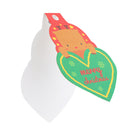 50psc Lovely Christmas Santa Clause Reindeer Paper Hang Tags Gift Labels Wholesale