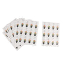 120Pcs Flower "Thank You" Adhesive Seal Sticker Label Envelope Decoration