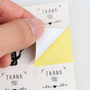 120Pcs Flower "Thank You" Adhesive Seal Sticker Label Envelope Decoration