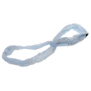 Fashion Women Elastic Headband Lace Turban Knot Headwrap Hair Lace Band Blue