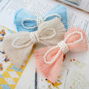 Women Jewelry Korean Style Bowknot Lace Hair Clip Hair Accessories Hairpin