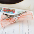 Women Jewelry Korean Style Bowknot Lace Hair Clip Hair Accessories Hairpin