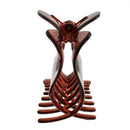 Resin Large Hair Clamp X Claw Clip Women Girl Hair Accessory Brown