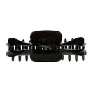 Resin Large Hair Clamp X Claw Resin Clip Women Girl Hair Accessory Black