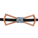 Men's Groom Wedding Party Wooden Bow Tie Tuxedo Necktie Fashion Accessory