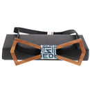 Men's Groom Wedding Party Wooden Bow Tie Tuxedo Necktie Fashion Accessory
