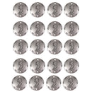 20Pcs Jewelry DIY Accessories Twelve Constellations Gemini Round Pendants