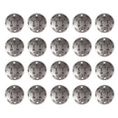 20Pcs Jewelry DIY Accessories Twelve Constellations Libra Round Pendants