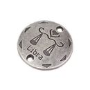 20Pcs Jewelry DIY Accessories Twelve Constellations Libra Round Pendants