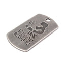 10Pcs Square Virgo Pendant Horoscope Zodiac Sign Charm Jewelry DIY Making