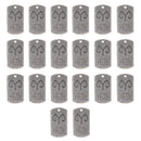10Pcs Square Aries Pendant Horoscope Zodiac Sign Charm Jewelry DIY Making