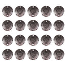 20Pcs Jewelry DIY Accessories Twelve Constellations Leo Round Pendants