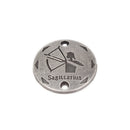 20Pcs Jewelry DIY Accessory Twelve Constellations Sagittarius Round Pendants