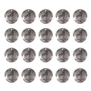 20Pcs Jewelry DIY Accessory Twelve Constellations Capricorn Round Pendants