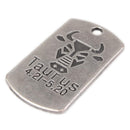 10Pcs Square Taurus Pendant Horoscope Zodiac Sign Charm Jewelry DIY Making