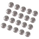 20Pcs Jewelry DIY Accessory Twelve Constellations Cancer Round Pendants