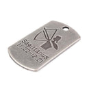 10x Square Sagittarius Pendant Horoscope Zodiac Charm Jewelry DIY Making