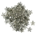 Wholesale 100Pcs Tibetan Silver Filigree Daisy Bead Cap Spacers Jewelry DIY Findings