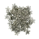 Wholesale 100Pcs Tibetan Silver Filigree Daisy Bead Cap Spacers Jewelry DIY Findings