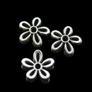 Wholesale 100Pcs Tibetan Silver Filigree Daisy Bead Cap Spacers Jewelry DIY Findings