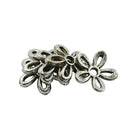 Wholesale 100Pcs Tibetan Silver Filigree Daisy Bead Cap Spacers Jewelry DIY Findings