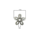 Wholesale 100Pcs Tibetan Silver Filigree Daisy Bead Cap Spacers Jewelry DIY Findings
