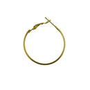 20pcs Fashion Lady Women Gold Copper Round Large Hoop Huggie Loop Earrings