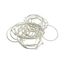 20pcs Chic Hoop Huggie Copper Solid Round Earrings Hoop Huggie Loop Earrings