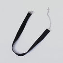 Womens Gothic Retro Lolita Choker Collar Necklace Black Velvet Jewelry Gift