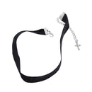 Womens Gothic Retro Lolita Choker Collar Necklace Black Velvet Jewelry Gift