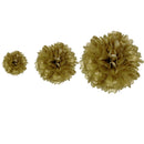 Tissue Paper Pom Flower Ball Wedding Party Birthday Party Venue Hotel Home Xmas Decor Ornaments 4 Inch